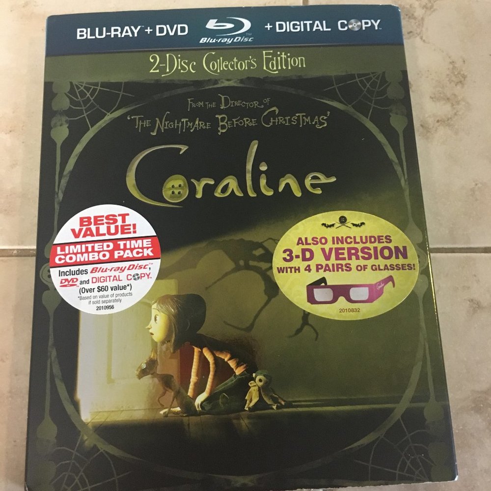 🎃CE 3D BR Caroline DVD 238 $35 FIRM or $30 w/offer